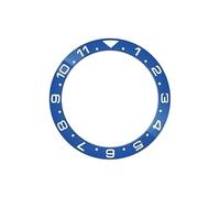 AOIMBNQC 1pc 38mmx30.6mm Sloped Ceramic Bezel Insert Ring Fits for SKX007 SKX009 SUB GMT Men's Mechanical Watch Replacement Repair Parts(11)