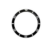 AOIMBNQC 1pc 38mmx31.5mm C3 Green Luminous Ceramic Bezel Insert Fit for SKX007 SKX009 SRPD Watch Case NH35 NH36 Movement Replace Parts Ring(03)