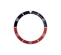 AOIMBNQC 1pc 39mmx32.2mm Abalone Watch Flat Aluminium Bezel Insert Fits for 6105 6309 Men's Ring Parts(24)