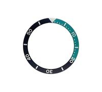 AOIMBNQC 1pc 39mmx32.2mm Abalone Watch Flat Aluminium Bezel Insert Fits for 6105 6309 Men's Ring Parts(41)