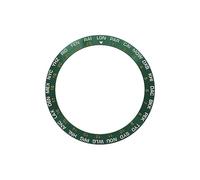 AOIMBNQC 1pc Curved Bezel Ring 38mmx30.6mm Ceramic Insert Fits NH35 NH36 Automatic Movement SKX007 SKX009 GMT SUB Watch Replace(04)
