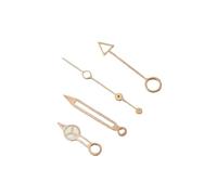 AOIMBNQC 1set 8mm * 12mm *12, 5mm, Luminous Watch Hands NH34 GMT, Green, for Automatic Movement, Accessories, Parts(Watch Hand- 9)