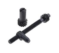 AOIUU 1 Set Metal Chain Adjuster Tensioner Screw Gear Type Kit for Chinese Chainsaws 4500 5200 5800 45CC 52CC 58CC Garden Tool Parts