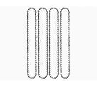 AOIUU 18-inch Petrol Chain Saw 72 Drive Links 0.325" Pitch 0.058" Guide Rounded Teeth 18" Gasoline Chainsaw Blade(4pcs 18-inch Chain)