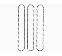 AOIUU 20" Gasoline Saw 76 Drive Links 0.325" Pitch 0.058" Guide Rounded Cutters 20 Inch Petrol Chain Saw Blade(3pcs 20-inch Chain)