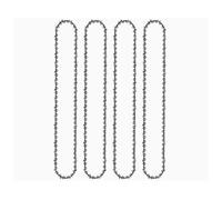 AOIUU 20-inch Heavy-use Gasoline Chain Saw 76 Drive Links 0.325" Pitch 0.058" Guide Rounded Cutters 20" Petrol Saw Blade(4pcs 20-inch Chain)