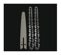 AOIUU 8 Inch Chainsaw Chain for Wood Cutting Cordless Chain Saw Bar Mini Electric Rechargeable Saw Blade Logging Saw Chain Accessories(8-inch Set2)