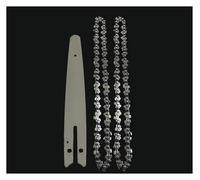 AOIUU 8 Inch Saw Bar 1/4" P Electric Saw 45 Knots 22 Knives Electric Chain Saw Guide Replacement Mini Steel Chainsaw Chains Garden Tool(8-inch Set2)