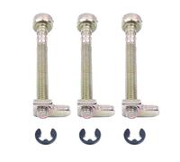AOIUU Fit for Gute Qualität Chain Saw Parts Chain Adjuster Tensioner Screw Kit 028 009 038 AV MS380 Chainsaw 11186641600 Replace 2pcs