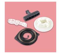 AOIUU Fit for H-u-s-q-v-a-r-n-a 340 345 350 for Jonsered CS2240 CS2245 CS2250 Chainsaw for Recoil Starter Spring Pulley Rope Handle for Grip Kit 537092501