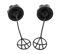 AOIUU Lawn Mower Tank Cap Parts Zipper Petrol Replacement Supplies Tank Trimmer 2pcs/set Accessories Cap