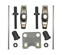 AOIUU Valve Rocker Arm Stud Push Rod Guide Plate Set Fit for h0-n-d-a GX160 GX200 Chin-e-s-e 168F 5.5HP 6.5HP Gas Engine Motor Generator