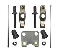 AOIUU Valve Rocker Arm Stud Push Rod Guide Plate Set Fit for h0-n-d-a GX160 GX200 Chin-e-s-e 168F 5.5HP 6.5HP Gas Engine Motor Generator