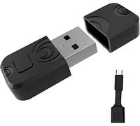 AOJAKI PS4 Controller Adapter for PC, PS5 Controller Adapter for PC/Android TV Box/Tesla/Steam, Compatible with Official PS4/ PS5/ Switch Pro Controller