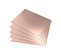 Aoje-Link Double Sided Copper Clad PCB Laminate Circuit Board, FR-4 Glass Fiber, 70 x 50 x 2mm, 5pcs