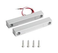 Aoje-Link MC-58 NC + NO Wired Magnetic Switch Door Window Reed Switch Micro Alarm Magnetic Contact Security Silver Gray 1pcs