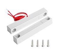 Aoje-Link MC-58 NO Wired Magnetic Switch Door Window Reed Switch Micro Alarm Magnetic Contact Security Silver Gray 1pcs