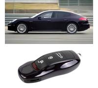 Aojezoor Amethyst Compatible with Porsche Key Cover for Macan 2014-2024 Cayenne 2011-2017 Panamera 2010-2016 911 2013-2018 718 Boxster 2013-2016 Cayman 2013-2016 Car Remote Key Fob Cover Case Replace