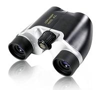AOKADUTE 10x22 Compact Binoculars with Low Light Night Vision, High Power Easy Focus Foldable Binoculars for Adults Kids Outdoor Sports Hunting Concerts Theater Bird Watching (Black)