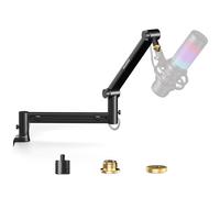 Aokeo AK-58 Low Profile Microphone Stand Arm for HyperX QuadCast, SoloCast, Elgato Wave, Shure SM7B, Blue Yeti, Blue Snowball, Broadcast, Studio Program Recording