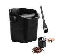 Aokeyee Knock Container for Portafilter - High Quality Knock Box Made of ABS with Rubber Rod - Dishwasher Safe & Non-Slip - Professional Espresso Accessories for Barista