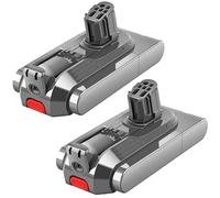 Aokicase Compatible with V12 / V12 Slim Battery, Compatible with Dyson Vacuum Cleaner, 4800mAh, 25.2V Replacement Batteries, for SV20 SV26 SV30 SV34 SV35 SV46 965470-01 394167-1 386706-85 (2 Packs
