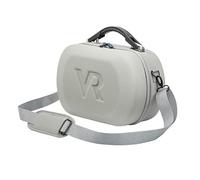 Aokicase Hard Shell Case for PlayStation VR2 All-in-One VR Gaming Headset and Touch Controller, Portable Travel Case Storage Bag with Shoulder Strap (PS VR2, Grey) 1117868