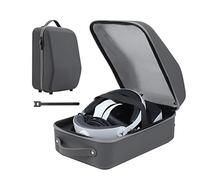 Aokicase JYS-P5157 Hard Case for PlayStation VR2 All-in-One VR Gaming Headset and Touch Controller, Portable Travel Case Storage Bag with Shoulder Strap (PS VR2, Grey)