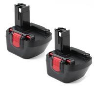 Aokicase Replacement Battery for Bosch 12V 32612, BAT045, BAT120, BAT043, 22612, 23612, 2 607 335 273, Exact 12/8, PSR 12VE-2, GSB 12 VE-2,GSR 12-1, PSR 12, BAT046, BAT049, BAT139（3000mAh, 2 Pack）