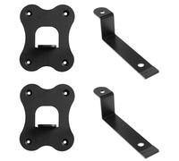 Aokicase Speaker Wall Mount Compatible with Ik Ioud Mounts for Il oud (Black) Pack of 2