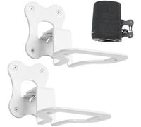 Aokicase Stander Compatible with Harman Kardon Enchant Speaker Wall Mount Holder Harman Kardon Enchant Speaker Stand Metal Bracket Accessories Rack (White) 2 Pieces