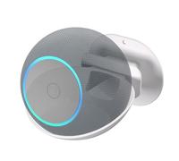 Aokicase Wall Mount Holder for Echo Dot Max (2025), for Echo Dot Max Stander Speakers. Stand Plastic Accessory Rack (White, 1 Piece)