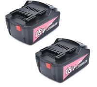 Aokikeisu Lithium Ion Replacement Battery for Metabo HPT 18V~36V / 5.0Ah,MTB18B,BS18LT,SB18LT,SSW18L Metabo 18V Cordless Power Tools(5000mah) 2 Pack