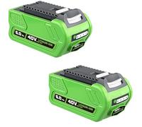 Aokikeisu Replacement Battery for Greenworks 40V,for Power Tools 29462 29252 20202 22262 25312 25322 20642 22272 27062 21242,6.0Ah Li-ion Battery(4000mah,2-Pack