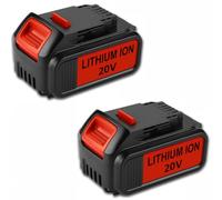 Aokikeisu Replacement for Dewalt 20V MAX Battery 8000mah Compatible with CB180, DCB181, DCB182, DCB201, DCB201-2, DCB200, DCB200-2, DCB204-2, DCB205-2 (8000mah,2-Pack)