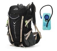 Aoking, backpack for hiking/climbing, 40L, YJN79807+water bladder 2 liters, standard elements: removable airflow mesh board, waterproof, SOS whistle, rain cover
