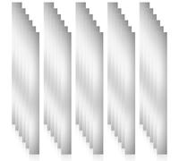 AOKLIT 30 Pcs Shim Stock Assortment, 304 Stainless Steel 1" Width x 12" Length Metal Shims for Leveling, Gap Filler Trim Strip, DIY & Industrial Use (0.001"-0.01" Thickness)