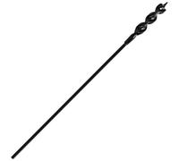 AOKLIT Flexible Installer Drill Bit for Wire Pulling, 36 Inch Extra Long Drill Bit, 3/4 Inch Auger with a Fish Eye Hole and Screw Point, 1/4" 3-Flat Anti-Slip Shank