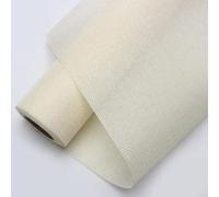 AOKODA 48cm X 4.5m Colored Linen Cotton Craft Paper DIY Roll Bouquet Flower Wrapping Linen Flower Packing Florist Floral Wrapping Paper