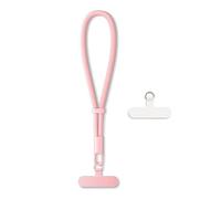 AOKSUNOVA Mobile Phone Strap, Short Mobile Phone Chain, Wrist Strap, Mobile Phone Lanyard, Short, A-light pink, 20