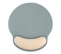 AOKSUNOVA Mouse Mat Ergonomic Grey Mouse Mat with Palm Rest Ergonomic Mouse Mat with Gel Cushion