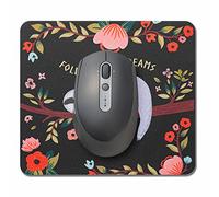 AOKSUNOVA Mouse Mat Small 18 x 16 cm Mouse Pad Mini Colourful Mouse Mat with Cute Sloth Funny Design