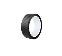Aoktorkit 1 Roll 3D Black Vinyl Wrap 5cm*3m Carbon Fiber Vinyl Wrap Self Adhesive Film Tape for for Car Door