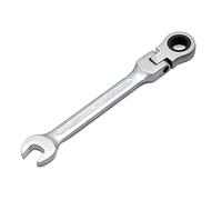 Aoktorkit 8mm Flex-Head Ratchet Spanner, Matte Metric Ratcheting Wrench, Professional Repair Tool, 72 Teeth, High Carbon Steel Spnners for DIY Bicycle and Home Maintance