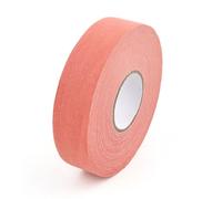 Aoktorkit Hockey Tape, Non Slip Grip, Sports Stretch Bandage, Self-Adehesive Grip Tape for Ice Hockey, Golf, Badminton, Orange, 25MM*25M