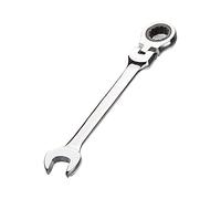 Aoktorkit Metric Tool Flex-Head Ratcheting Wrench 22MM,Professional Chrome Vanadium Ratchet Spanner Steel 72 Teeth 12 Point for DIY,Pipeline,Bicycle Repair and Home Maintance