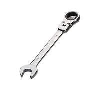 Aoktorkit Metric Tool Flex-Head Ratcheting Wrench 24MM,Professional Chrome Vanadium Ratchet Spanner Steel 72 Teeth 12 Point for DIY,Pipeline,Bicycle Repair and Home Maintance