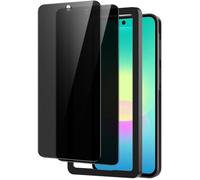 AOKUMA 2 Pack for Samsung Galaxy A27 5G Privacy Screen Protector, Anti-Spy Tempered Glass Film with Frame Tool, No Dust No Bubbles,Support Fingerprint Unlock, Anti-Shatter, Easy Installation