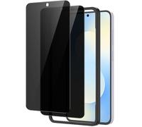 AOKUMA 2 Pack for Samsung Galaxy S26 FE 5G Privacy Screen Protector, Anti-Spy Tempered Glass Film with Frame Tool, No Dust No Bubbles,Support Fingerprint Unlock, Anti-Shatter, Easy Installation