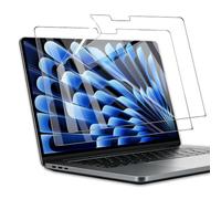 AOKUMA 2 Pack HD Clear Screen Protector for MacBook Air 13.6" with M5/M4/M3/M2 Chip 2026-2022 (Models: A3449,A3240, A3113, A2681) Anti-Fingerprint Scratch-Resistant Laptop Accessories